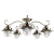 Потолочная люстра Arte Lamp LANTERNA A4579PL-5AB купить по низкой цене