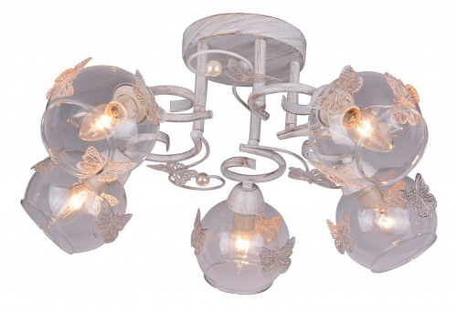Потолочная люстра Arte Lamp ALESSANDRA A5004PL-5WG купить по низкой цене