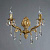 Бра BRIZZI FERRO 8828/2 AB Tear Drop