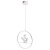 Светодиодный подвесной светильник Arte Lamp Paradise A6065SP-1WH