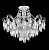 Потолочная люстра Crystal Lux SEVILIA SEVILIA PL6 SILVER