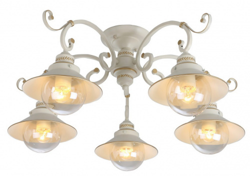 Потолочная люстра Arte Lamp GRAZIOSO A4577PL-5WG купить по низкой цене