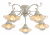 Потолочная люстра Arte Lamp GRAZIOSO A4577PL-5WG купить по низкой цене