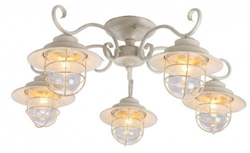 Потолочная люстра Arte Lamp LANTERNA A4579PL-5WG купить по низкой цене