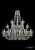 Подвесная люстра Bohemia Ivele 1409/16+8+4/460/2d/G