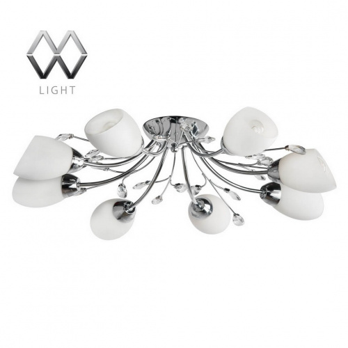Потолочная люстра Mw-Light Нежность 356015408 купить по низкой цене
