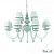 Подвесная люстра Ideal Lux BLANCHE SP12 BIANCO