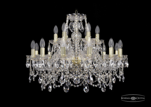 Подвесная люстра Bohemia Ivele 1411/12+6/240/G купить по низкой цене