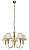 Подвесная люстра Arte Lamp CATHRINE A3545LM-5GO
