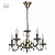 Подвесная люстра Mw-Light Аврора 371011905