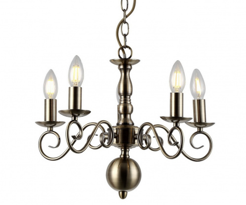 Подвесная люстра Arte Lamp ISABEL A1129LM-5AB купить по низкой цене