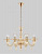 Подвесная люстра Crystal Lux CAETANO SP-PL8 AMBER