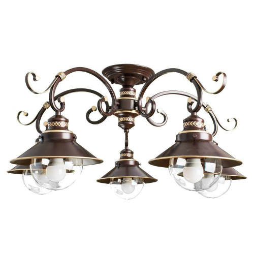 Потолочная люстра Arte Lamp GRAZIOSO A4577PL-5CK купить по низкой цене
