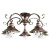 Потолочная люстра Arte Lamp GRAZIOSO A4577PL-5CK купить по низкой цене