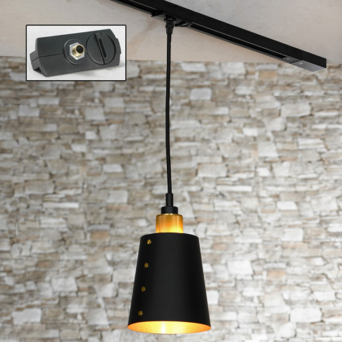 Трековый однофазный подвесной светильник Lussole TRACK LIGHTS LSP-9861-TAB