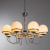 Подвесная люстра Arte Lamp BERGAMO A2990LM-8CC купить по низкой цене