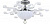 Потолочная люстра DIVINARE ALBEDO 8819/03 PL-3