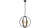 Подвесная люстра Lightstar Cero 731247 купить по низкой цене