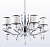 Подвесная люстра Crystal Lux FLAMINGO FLAMINGO SP-PL8 WHITE
