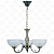 Подвесная люстра Mw-Light Олимп 318011103