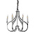 Подвесная люстра Lumina Deco Archetype LDP 1250-6 CHR