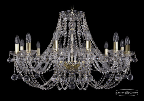 Подвесная люстра Bohemia Ivele 1406/12/300/G/Balls купить по низкой цене