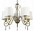Подвесная люстра Arte Lamp CAROLINA A9239LM-5BR