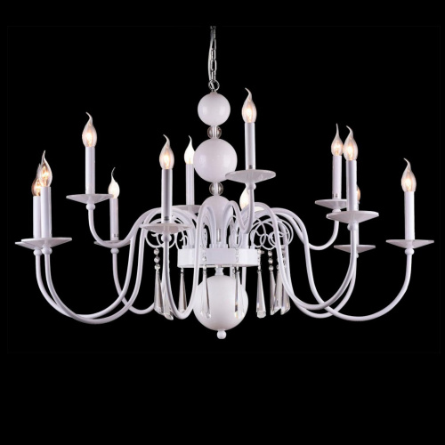 Подвесная люстра Newport 32200 32212/C white купить по низкой цене