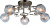 Потолочная люстра Arte Lamp ALESSANDRA A5004PL-5AB купить по низкой цене