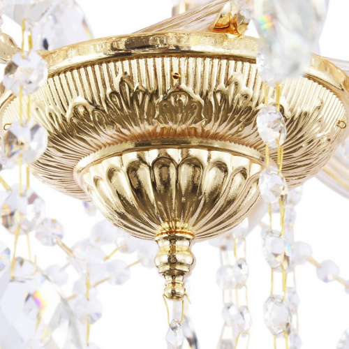 Хрустальная люстра MAYTONI Doris DIA881-PL-15-G купить по низкой цене