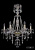 Подвесная люстра Bohemia Ivele 1415/6/200/XL-77/G