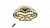 Светодиодная потолочная люстра Omnilux Fontana OML-03007-104