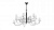 Подвесная люстра Lightstar Vortico 814334