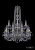 Подвесная люстра Bohemia Ivele 1406/10+5/195/h-75/2d/G