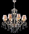 Подвесная люстра MAYTONI Velvet ARM219-08-G