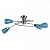 Потолочный светильник Freya Flash FR5103-CL-04-BL