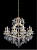 Хрустальная люстра Crystal Lux ISABEL SP11 GOLD/TRANSPARENT