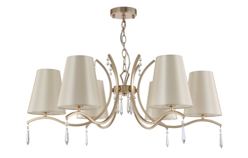 Люстра подвесная Crystal Lux RENATA SP6 GOLD купить по низкой цене