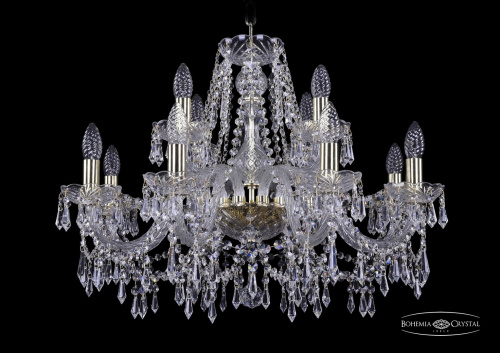 Подвесная люстра Bohemia Ivele 1403/8+4/240/G купить по низкой цене
