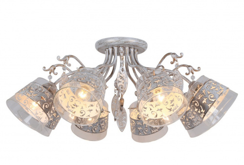Потолочная люстра Arte Lamp CALICE A9081PL-8WG купить по низкой цене
