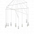 Подвесная люстра Ideal Lux POP SP10 BIANCO
