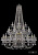 Подвесная люстра Bohemia Ivele 1406/20+10+5/400/h-157/3d/G